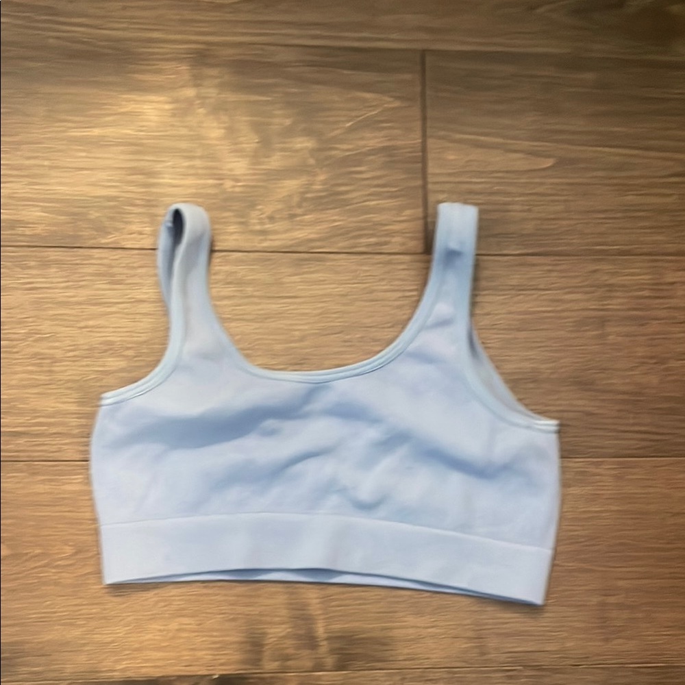 Light Blue Sports Bra